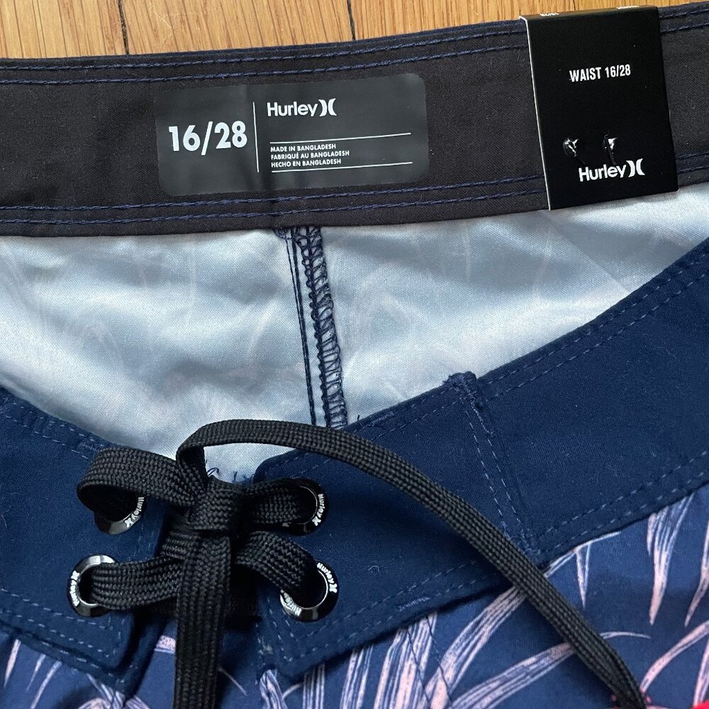 Hurley board shorts/swim shorts size 16/28" BRAND NEW - Picture 3 of 4